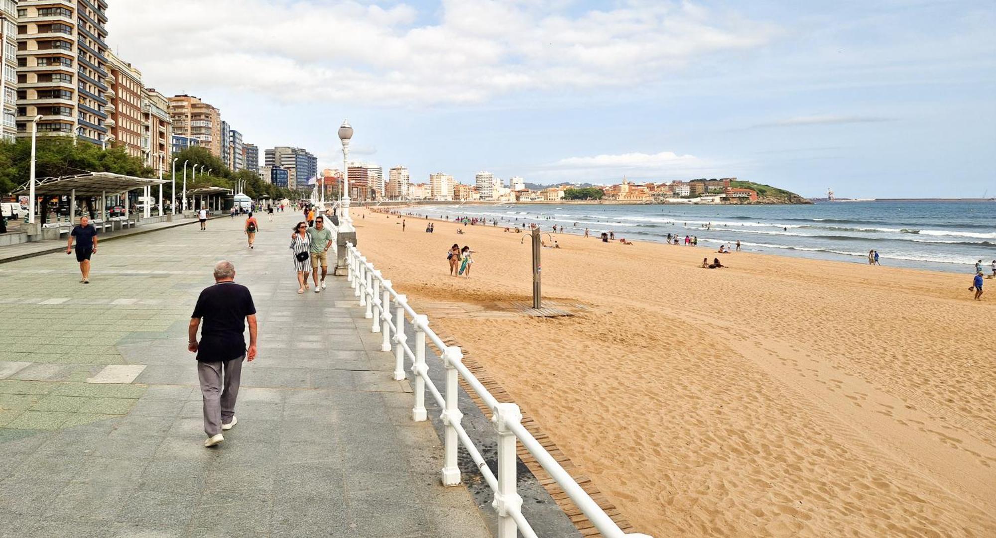 Espacio Moderno En Gijon Playa 외부 사진